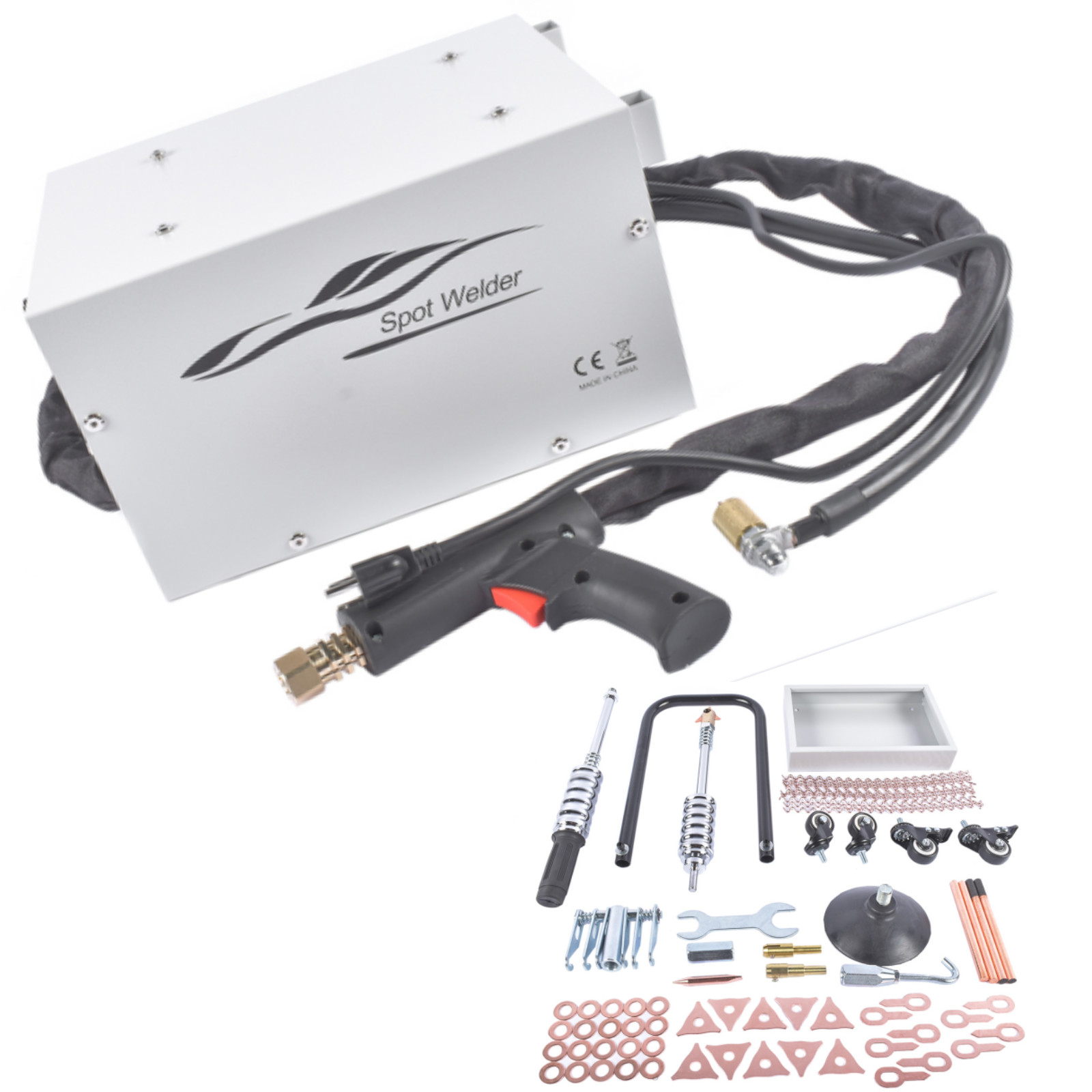 Dent Puller Spot Welder Welding Machine 4.5KVA Car Body Repair Kit 110V 7 Modes