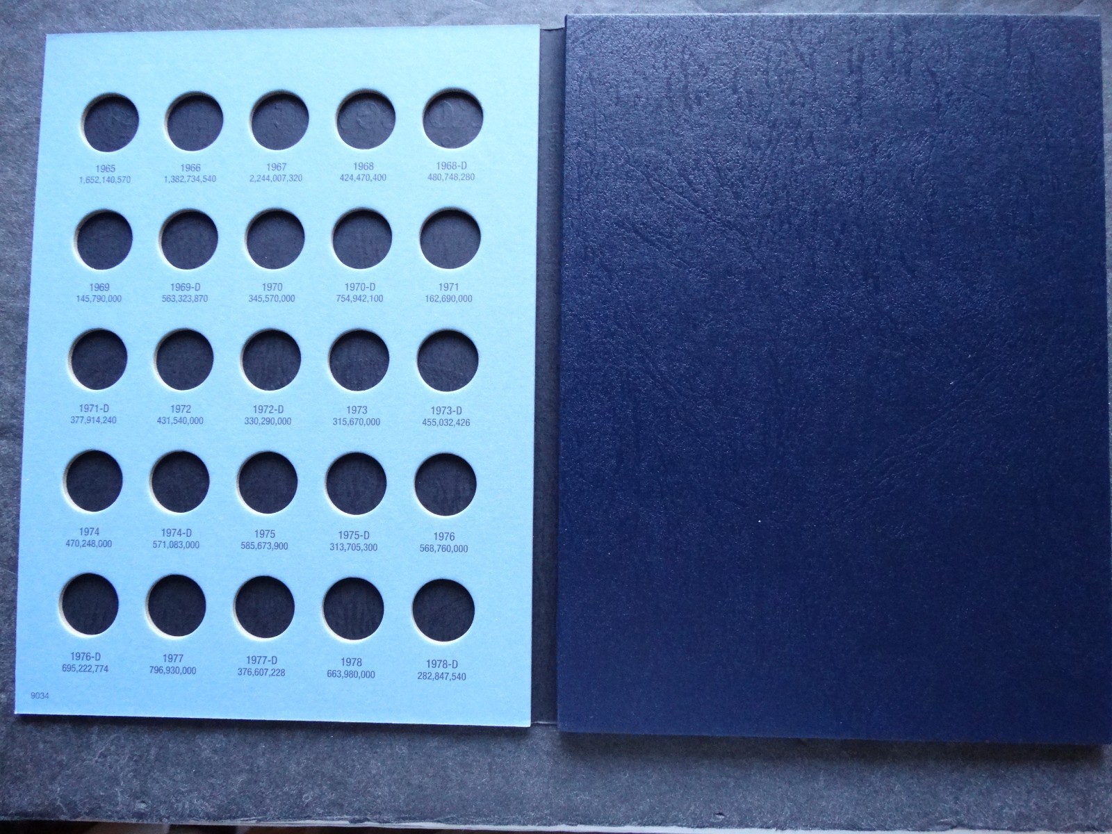 Set of 3 - Whitman Roosevelt Dime Coin Folders Number 1-3 1946-2025 Book