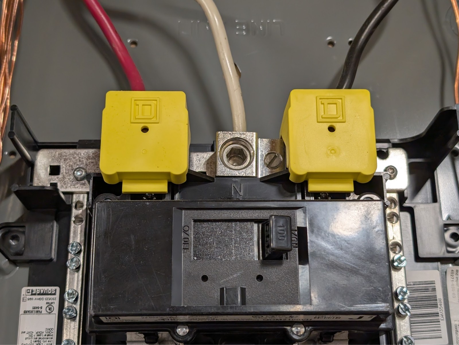 Square D 100 AMP- 225 AMP Service Entrance Barriers PKSB1HA