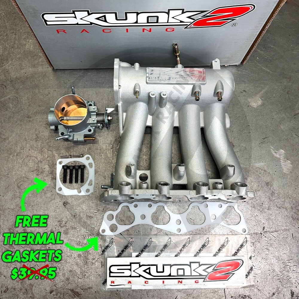 Skunk2 Pro Intake Manifold & 70mm Throttle Body for Honda Civic D15 D16 SOHC