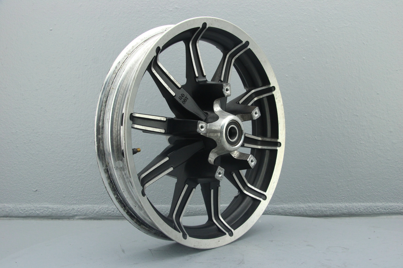 2014 Harley Road King 17" x 3.00" Front Wheel Rim IMPELLER 25mm NON ABS