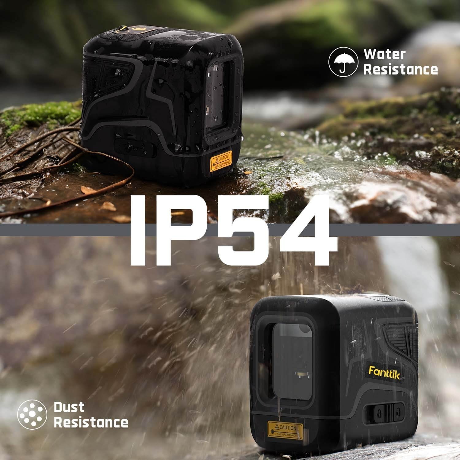 Fanttik D2 Pocket Green Laser Level, 100 ft Self-Leveling Cross Line Laser, New