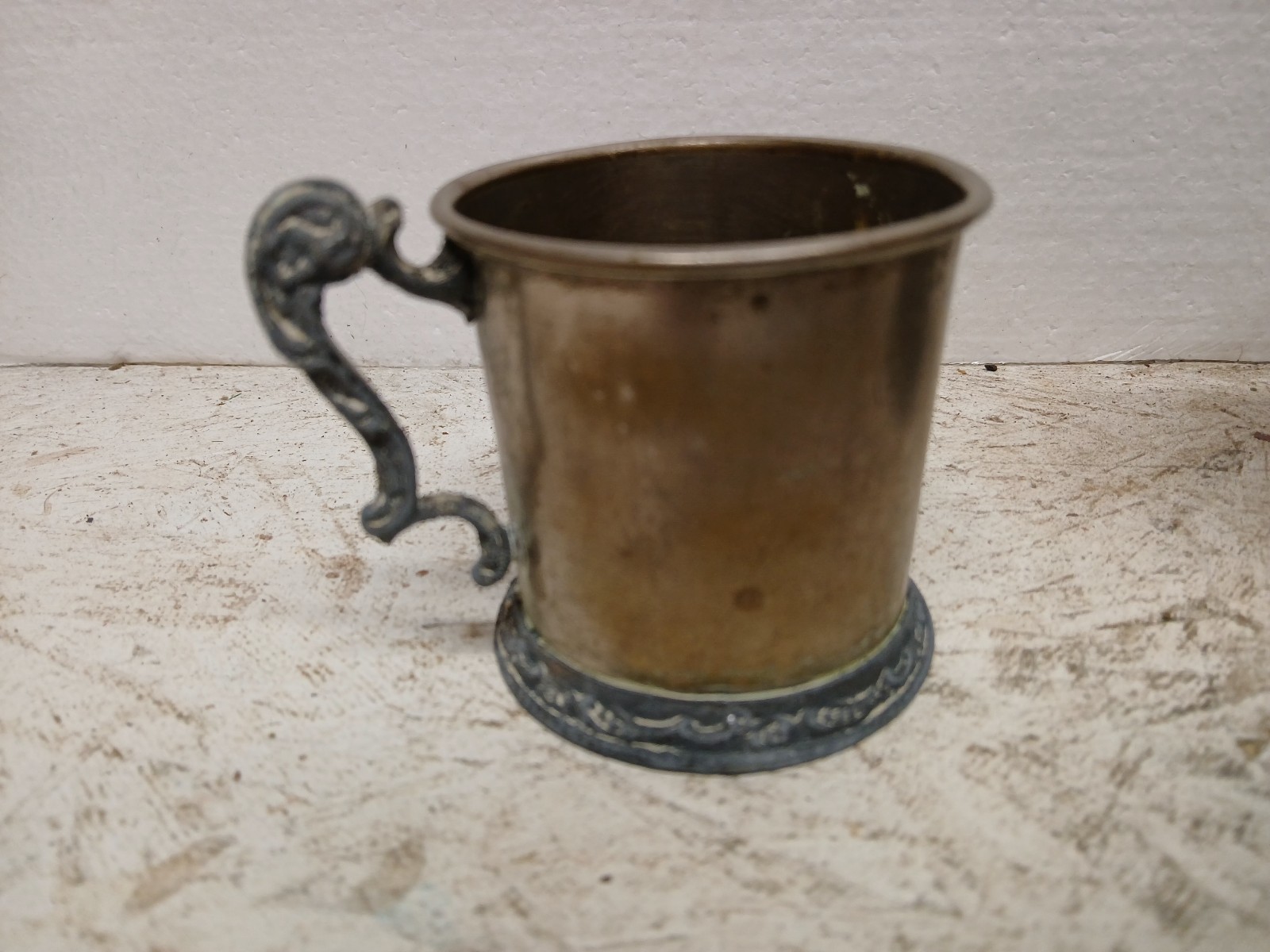 Collection of Vintage Silver Plated Nursery Baby Cups and Spoon Set of 2