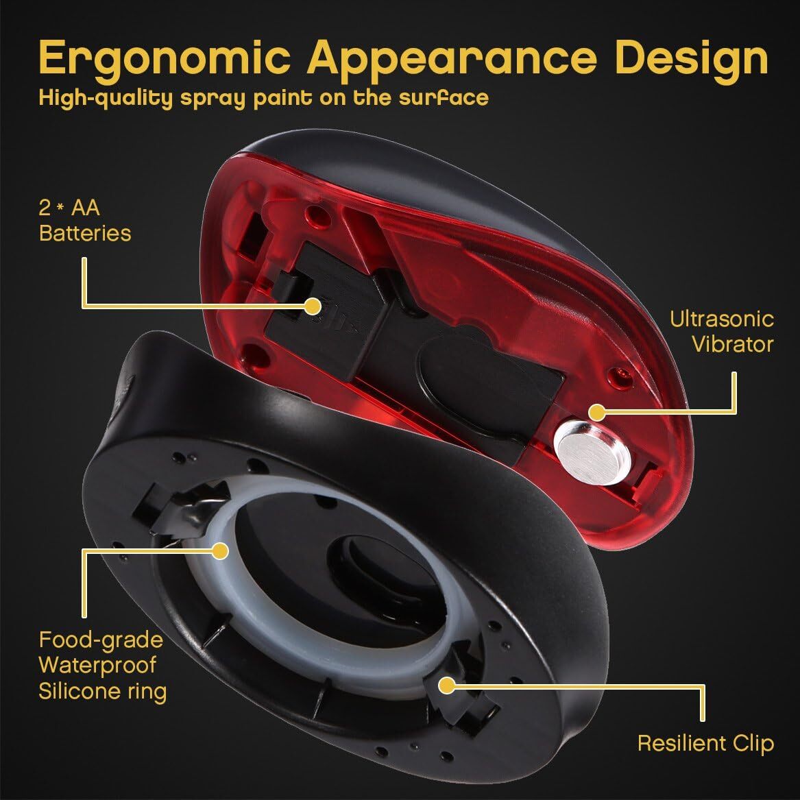 Peacher Beer Foamer, Peacher Portable Quick Automatic Sonic Beer Foamer for Can