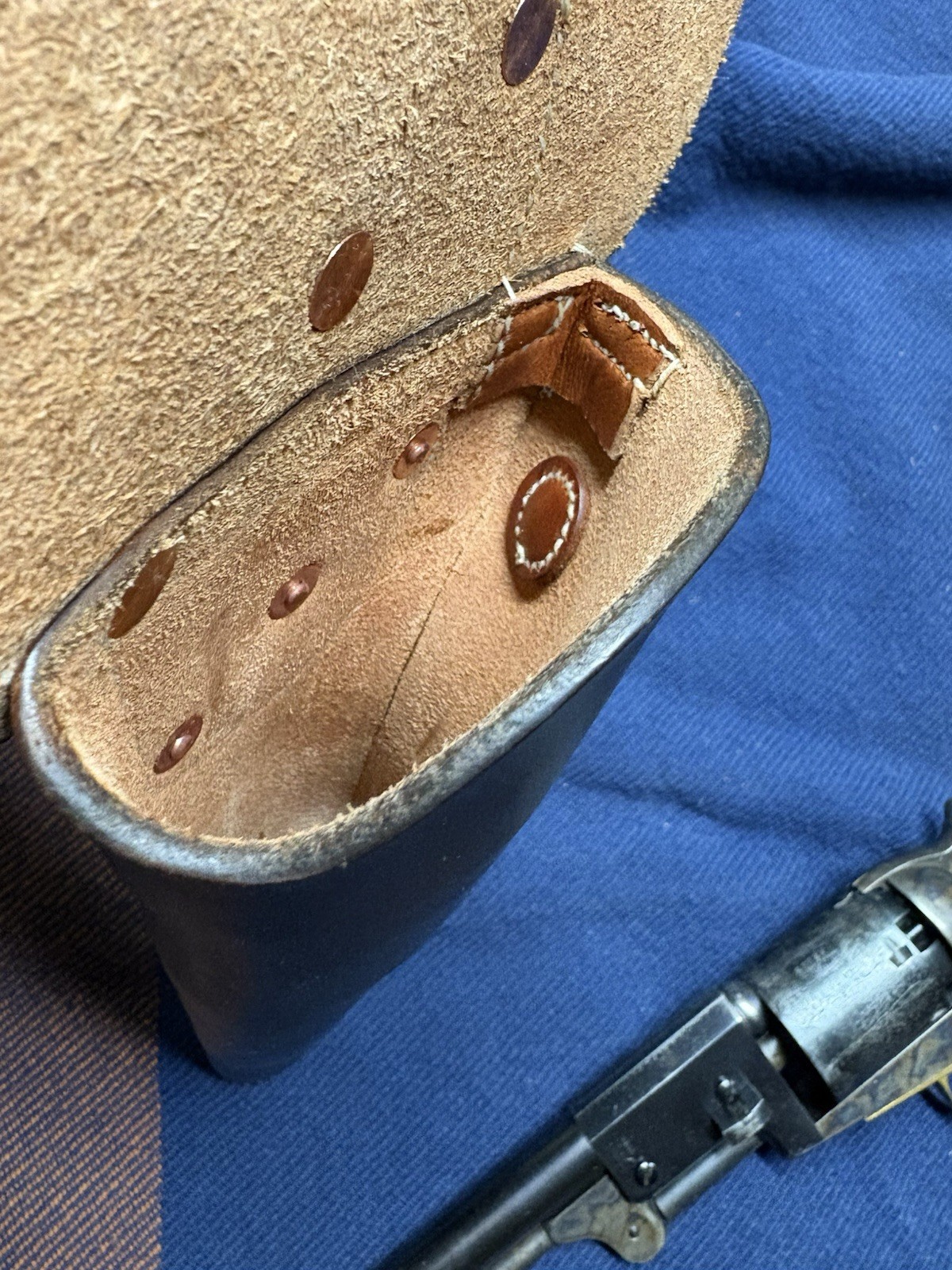 Colts Dragoon Cavalry Holster by Stewart Historic Saddlery