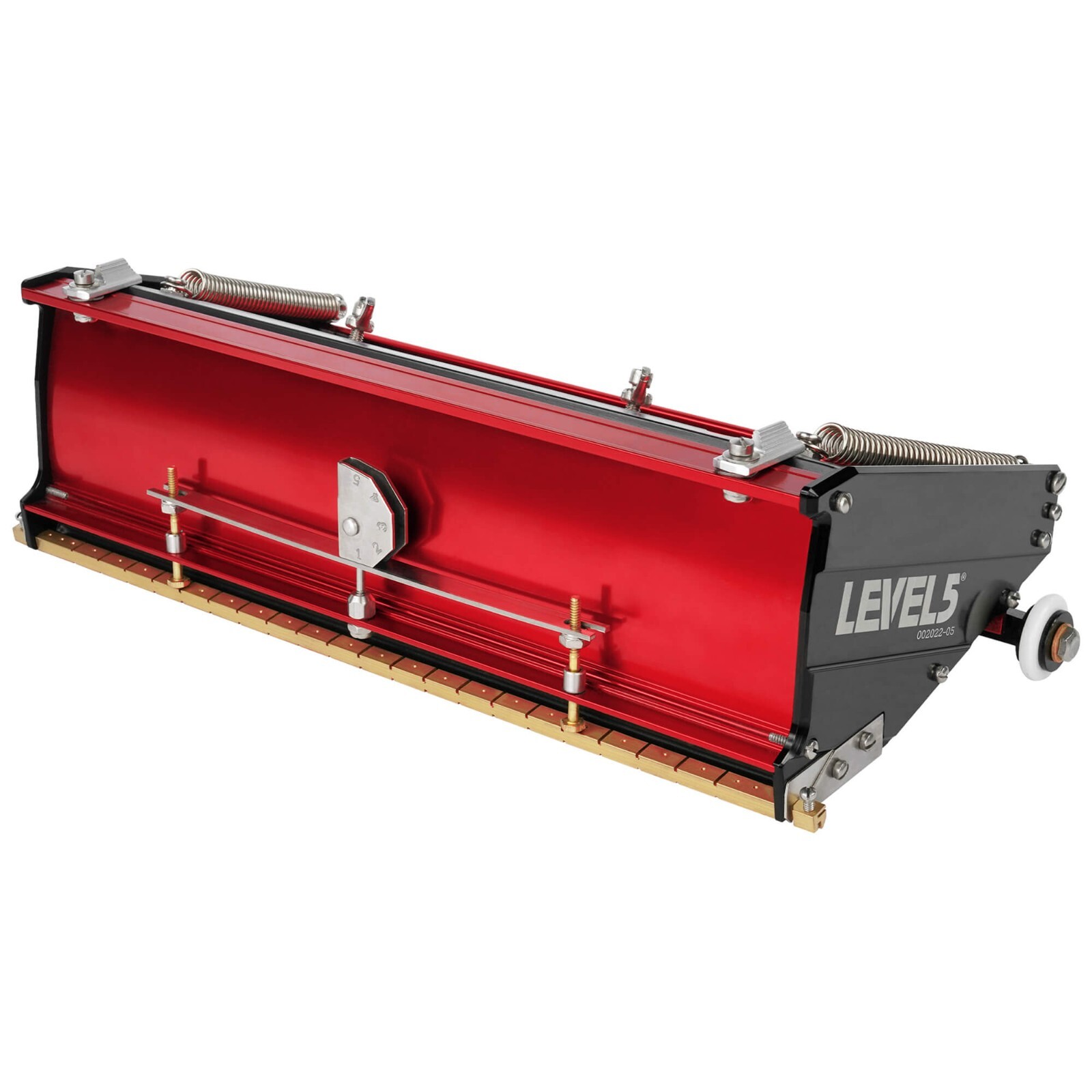 LEVEL5 Drywall Tool 12" Flat Box w/ 42" Standard Handle | 4-566