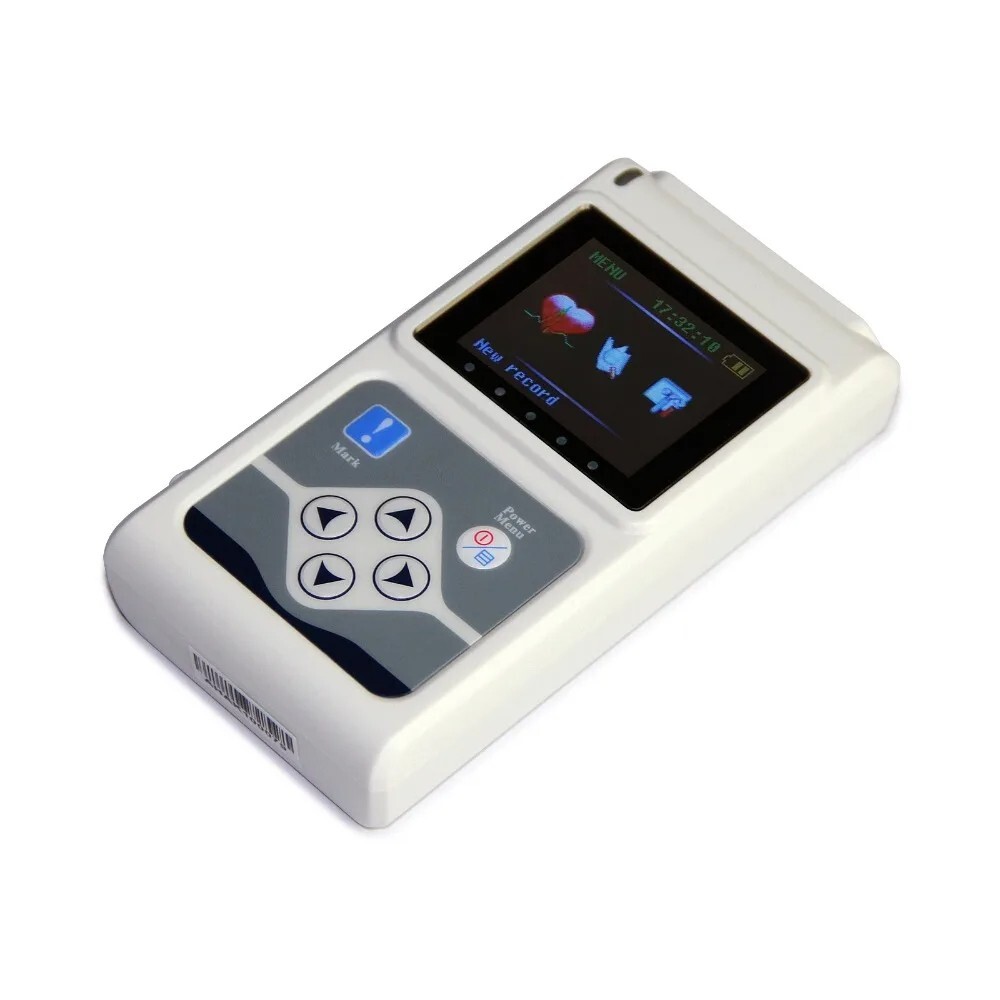 3 Channels Recordable Machine Dynamic ECG Holter System TLC9803