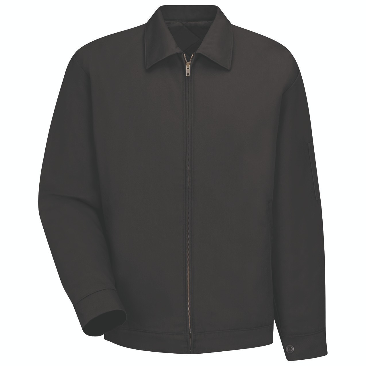 Red Kap Work Jacket Mechanic Auto Technician Slash Pocket Industrial Uniform J22