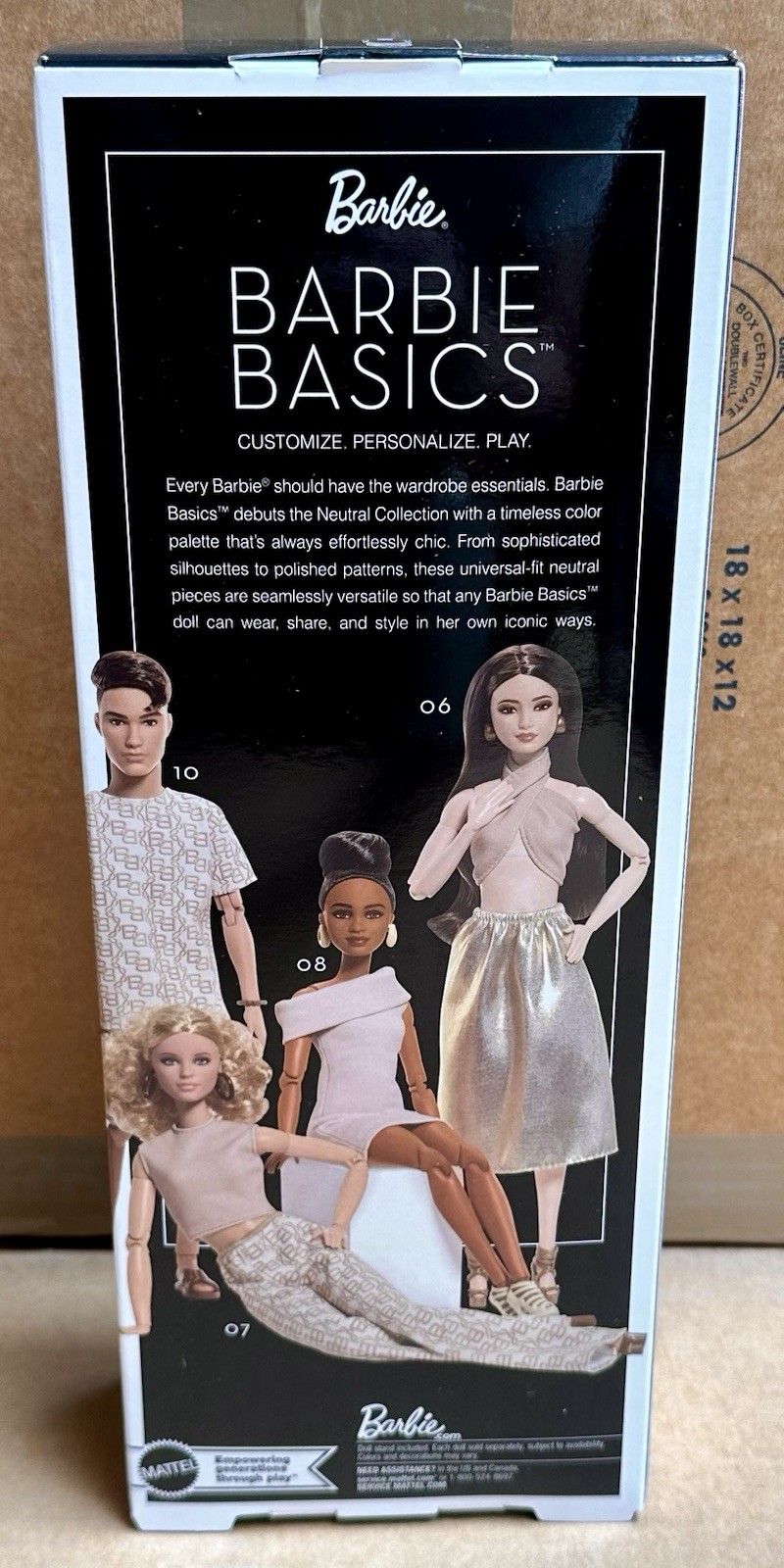 Barbie Signature 2026 Basics Model 08 Collectible Fashion Doll JJX27 NEW