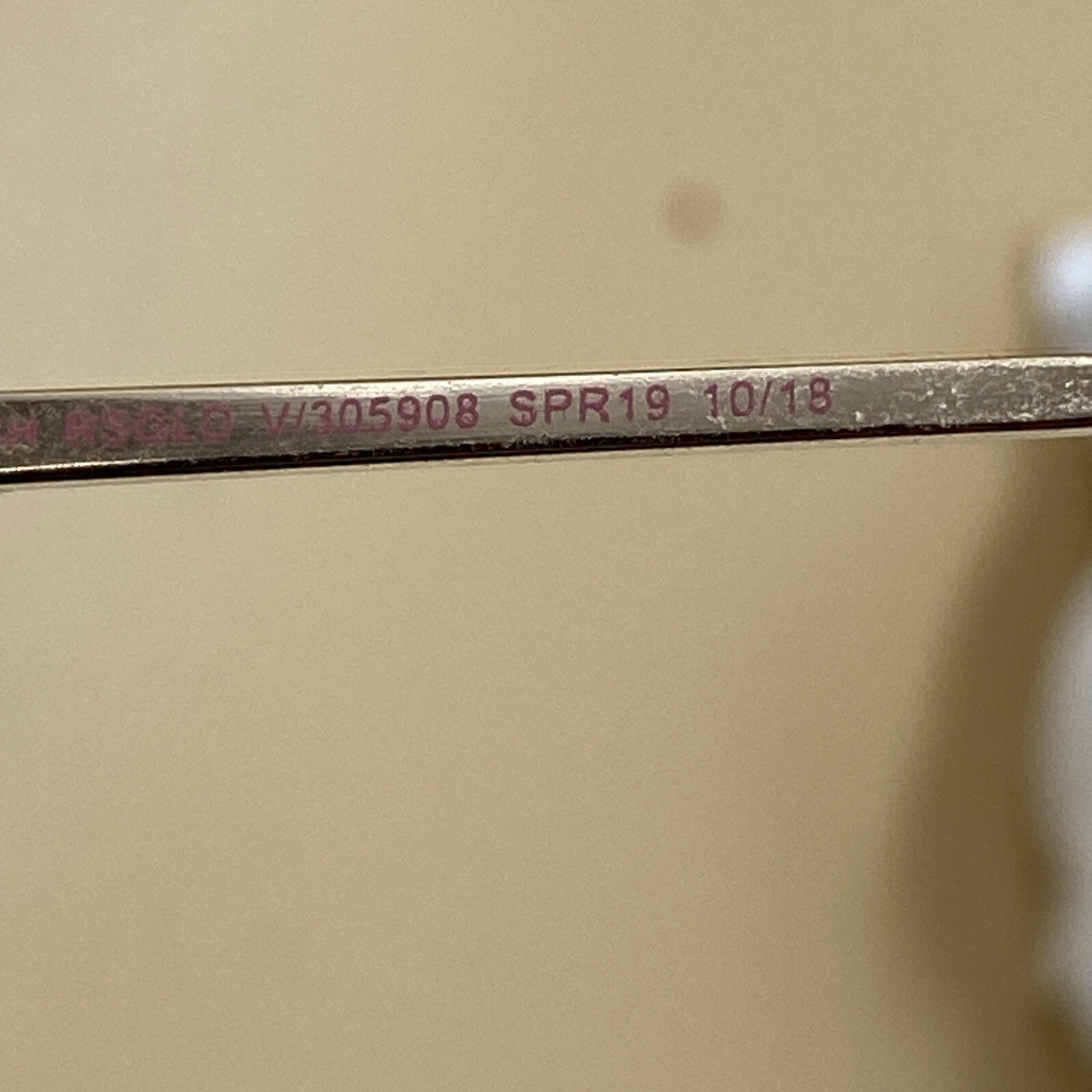 The Gap Rose Gold Aviator Sunglasses/ Pink Lenses / Used