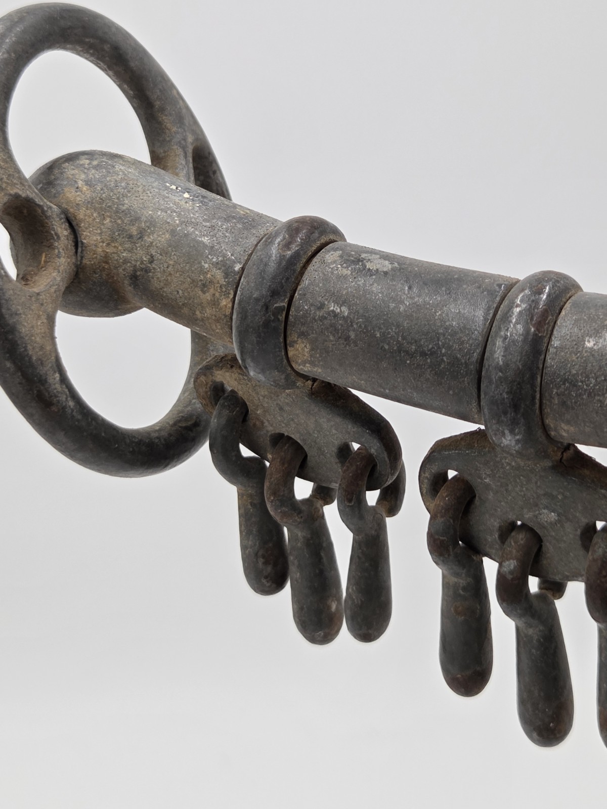 Rare Vintage Horse Bit W/ 9 Keys