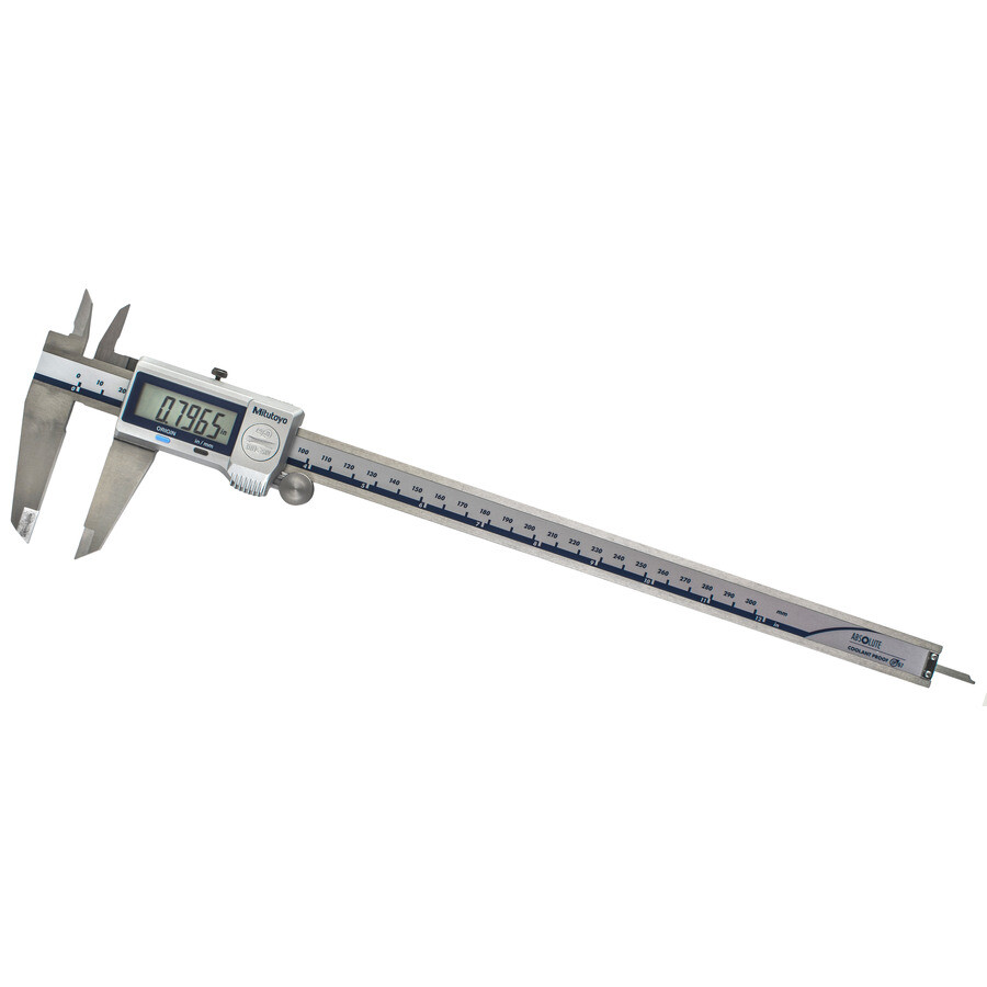 Mitutoyo 500-754-20 Caliper, Digital, 0-12"/0-300mm, Coolant Proof No SPC Output