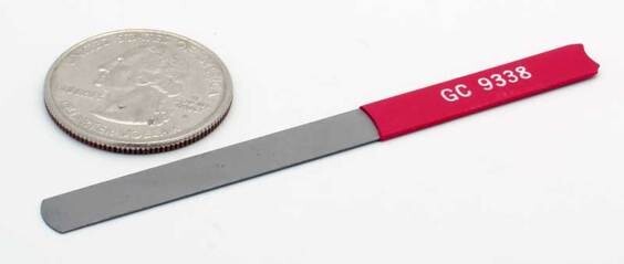 GC 9338 Burnishing Tool - 1/4" Wide - Removes Oxide / Corrosion USA- FREE SHIP