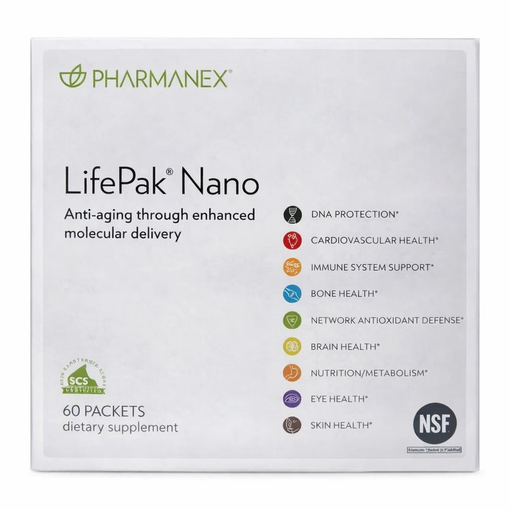 Nu Skin Pharmanex Lifepak Nano, 60 packets, Exp 12/2027 New