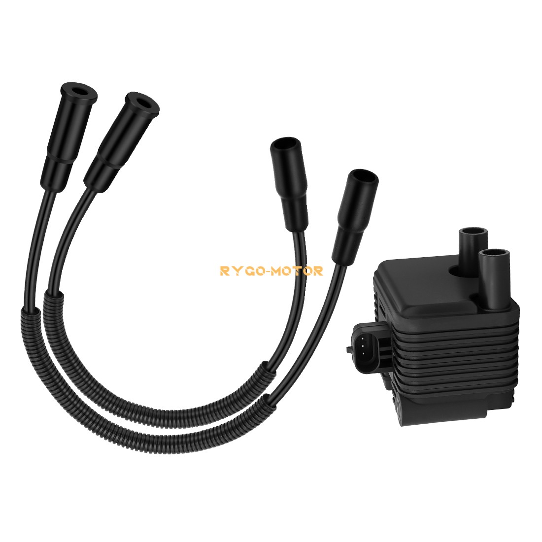 Dual Ignition Coil 31655-99 For Sportster 883 1200 Custom Low Roadster