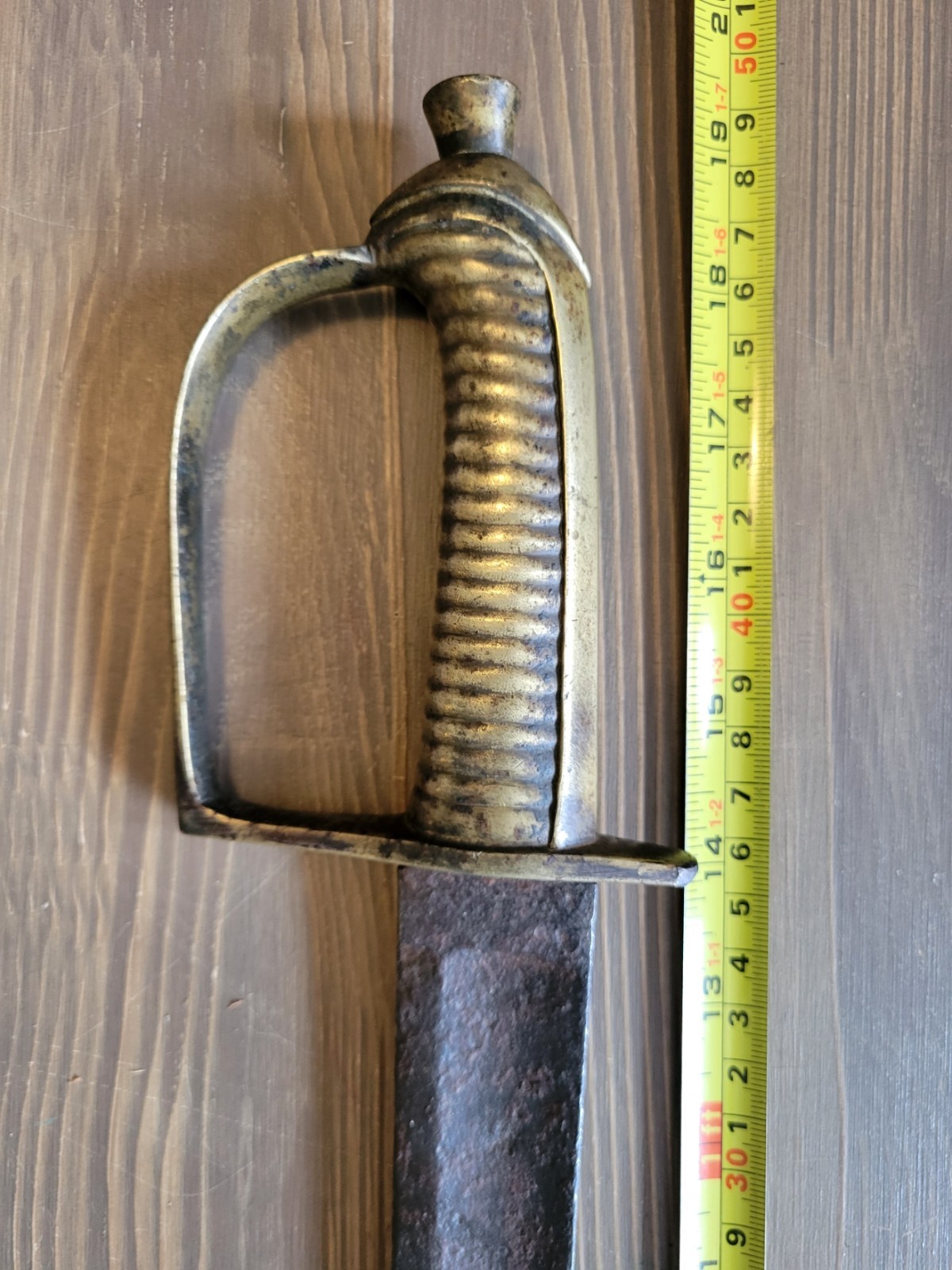 Napoleonic War-Civil War French Saber Cut-Down