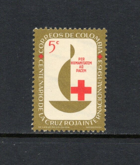 R6789   Colombia  1963  Red Cross   1v.   MNH