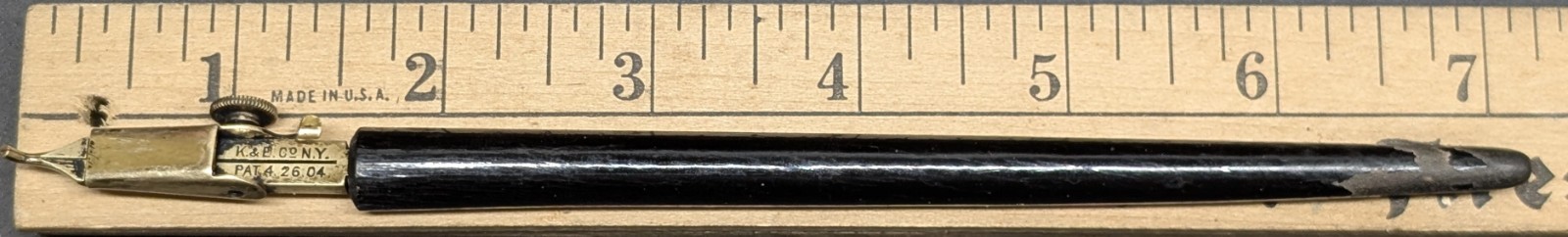 Keuffel Esser No 3224 Payzant Lettering Pen Size 3 Freehand 1904 PAT