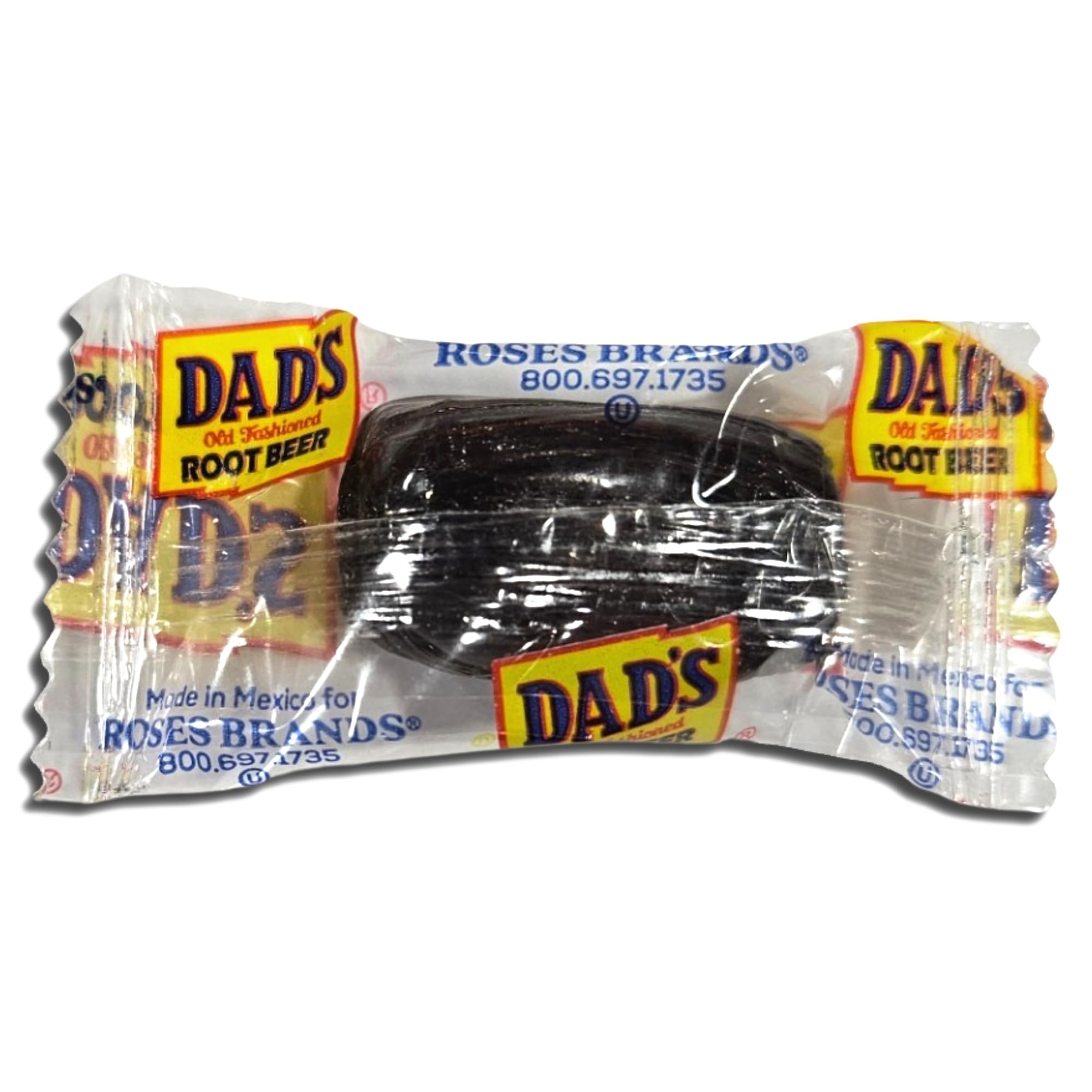 Dad's Old Fashioned Root Beer Barrels Individually Wrapped Bulk Value Pack | Bun