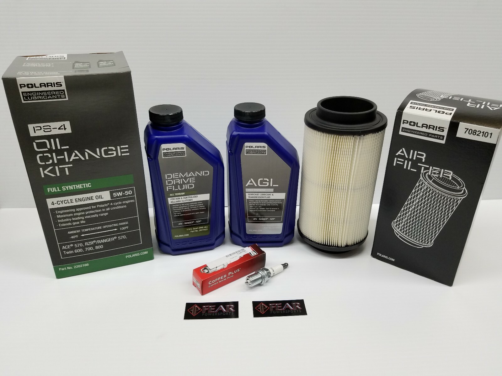 2002-2007 Polaris Sportsman 700 OEM Complete Service Kit - Oil Change Air Filter