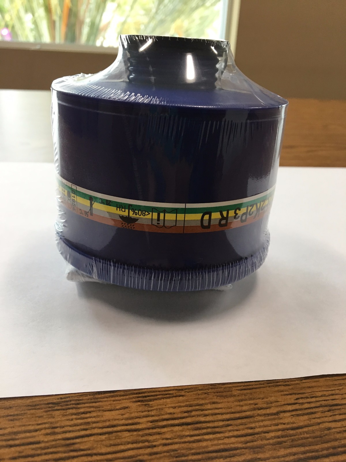 NBC Gas Mask Filters 40mm NATO fits Israeli Mask BRAND NEW, EXP: 2028+ 2-PAK