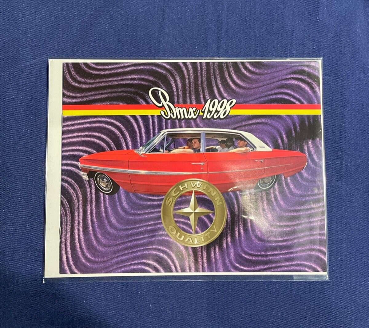 1998 Schwinn BMX Bike CATALOG - New Original Stock