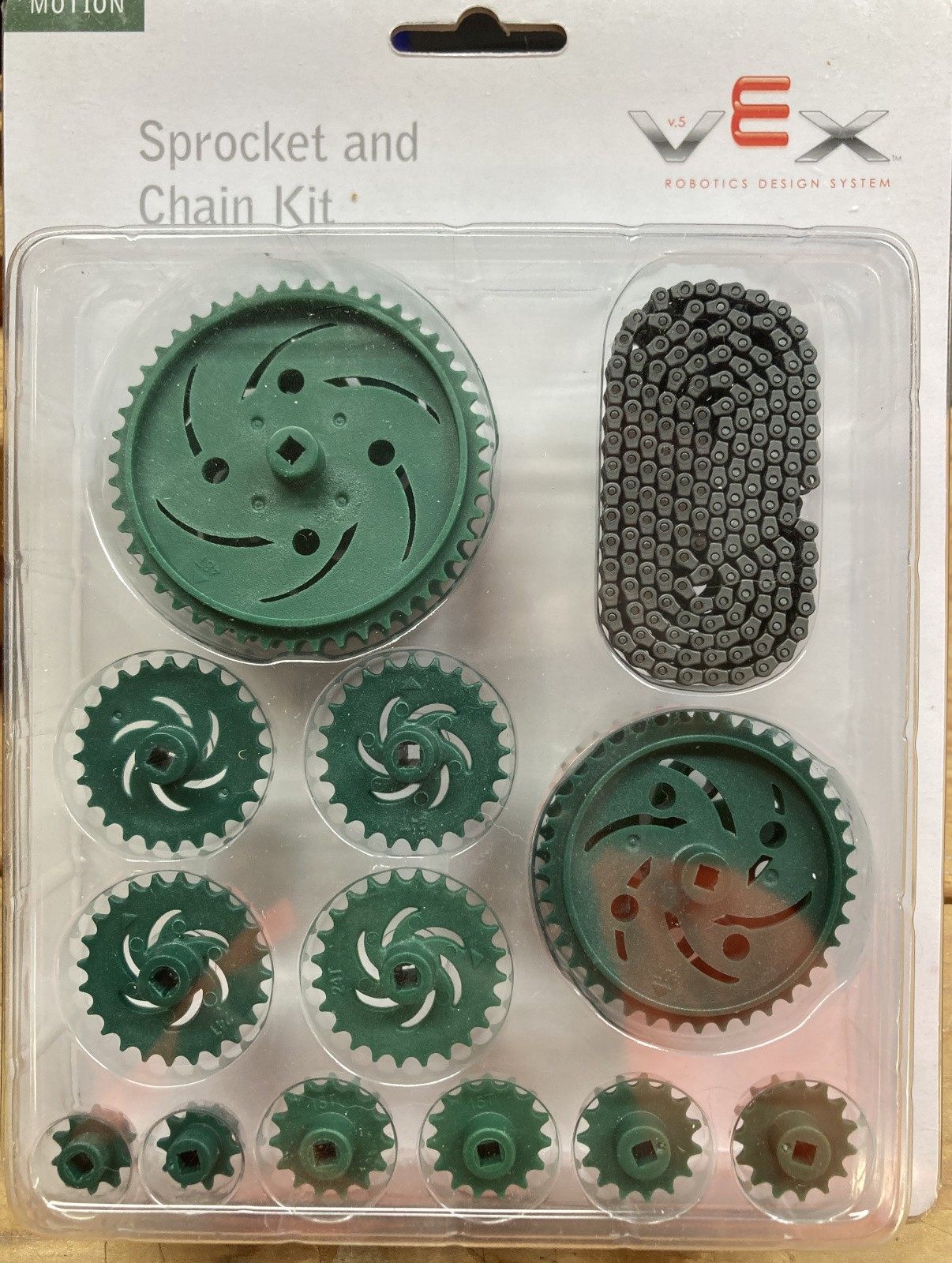 Vex Robotics Sprockets & Chains 2015 Never Used Vex 276-2166, 276-2252, 276-2172