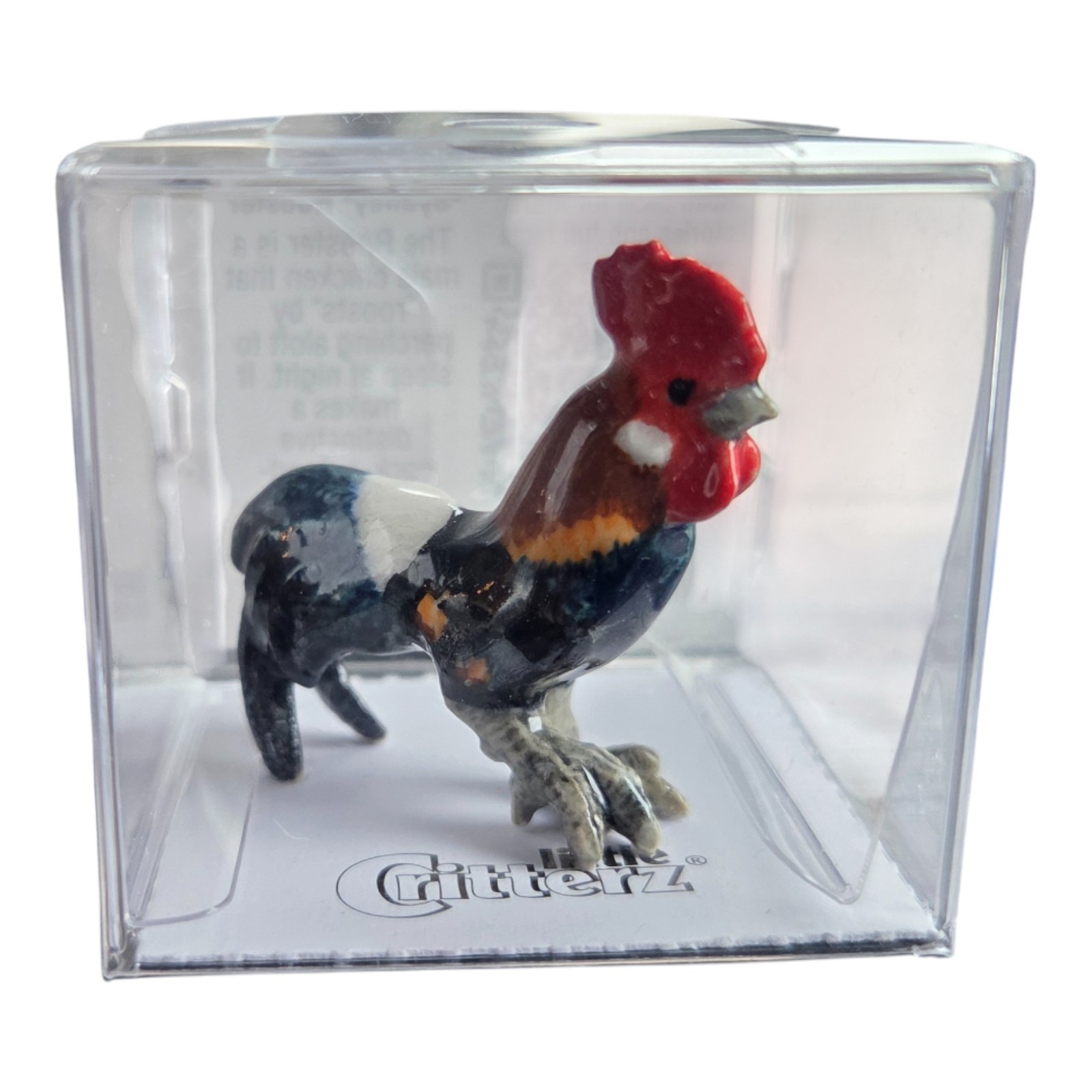 LITTLE CRITTERZ Rooster "Sydney" Miniature Figurine New FREE SHIPPING LC708