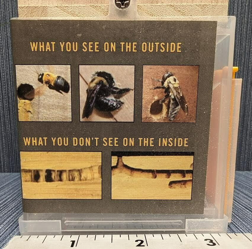 Lot of 6 x Bees N Things Outdoor Carpenter Bee Hanging Trap with 15 ft. Coverage