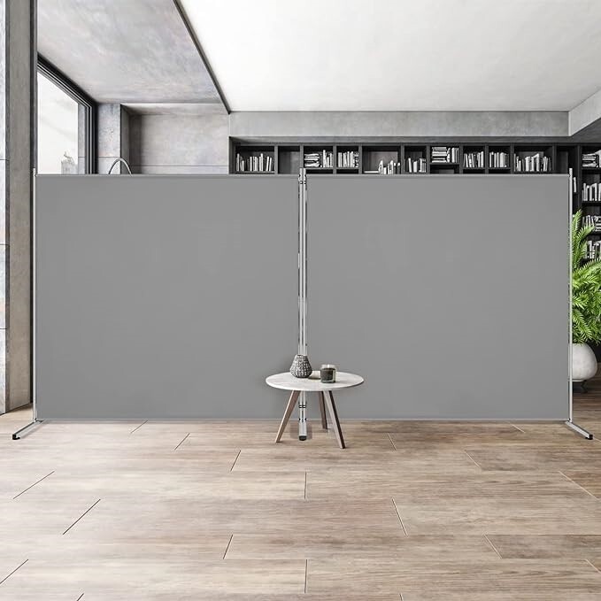 Separador Divisor De Habitacion Para Paneles Sala Total Privacidad Gris NUEVO US