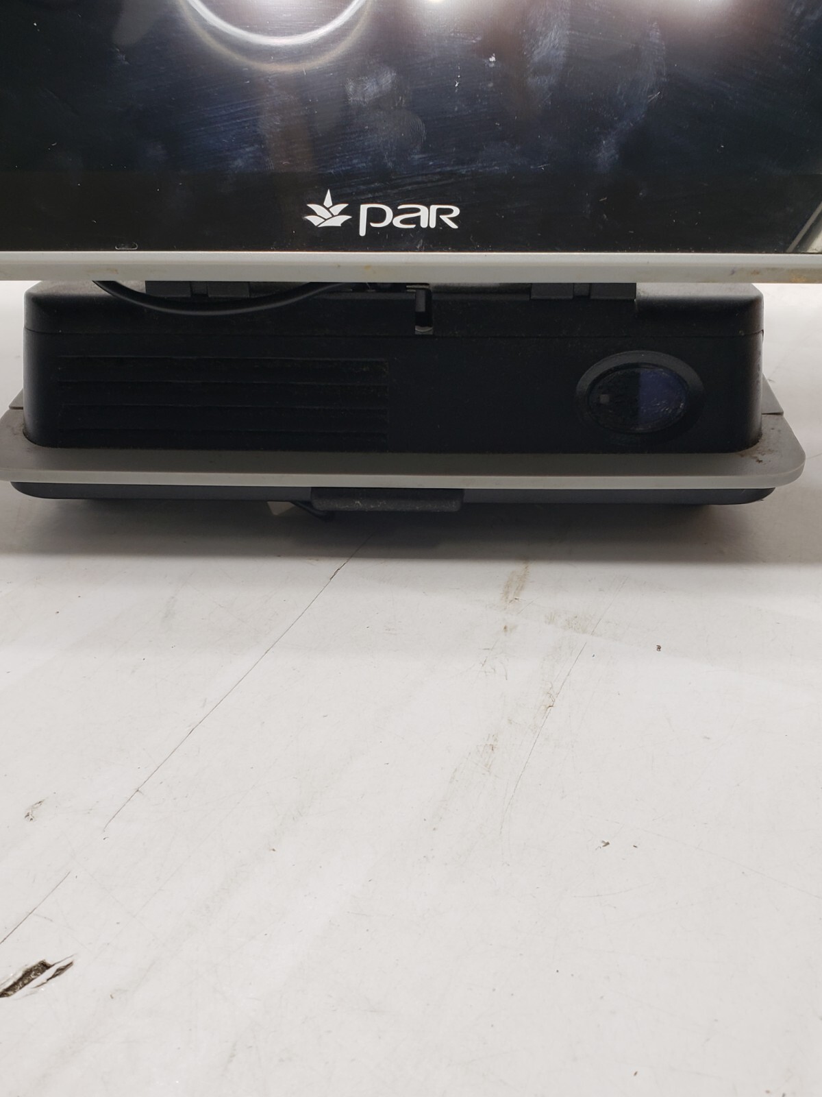 PAR TECH T8520 Point Of Sale POS Terminal Touchscreen Adjustable Monitor Black