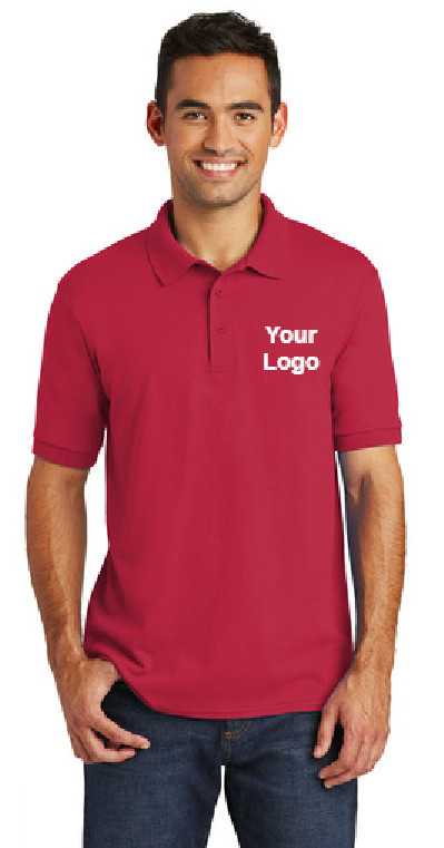 12 High Quality Custom Your Logo Embroidered Polo Shirts. Free Logo Setup. 2-234