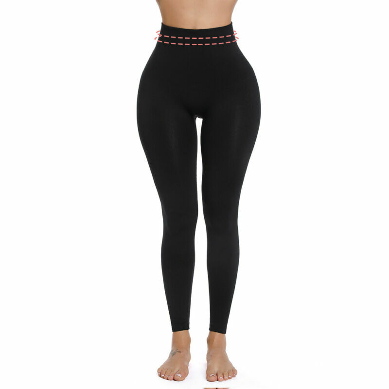 Anti-cellulite Slimming Premium High Waist Tummy Control Shapewear Leggings Faja
