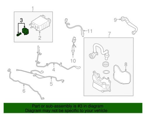 NEW OEM Ford 2017-2021 Fusion Transit Vapor Canister Purge Solenoid HU5Z-9F945-A