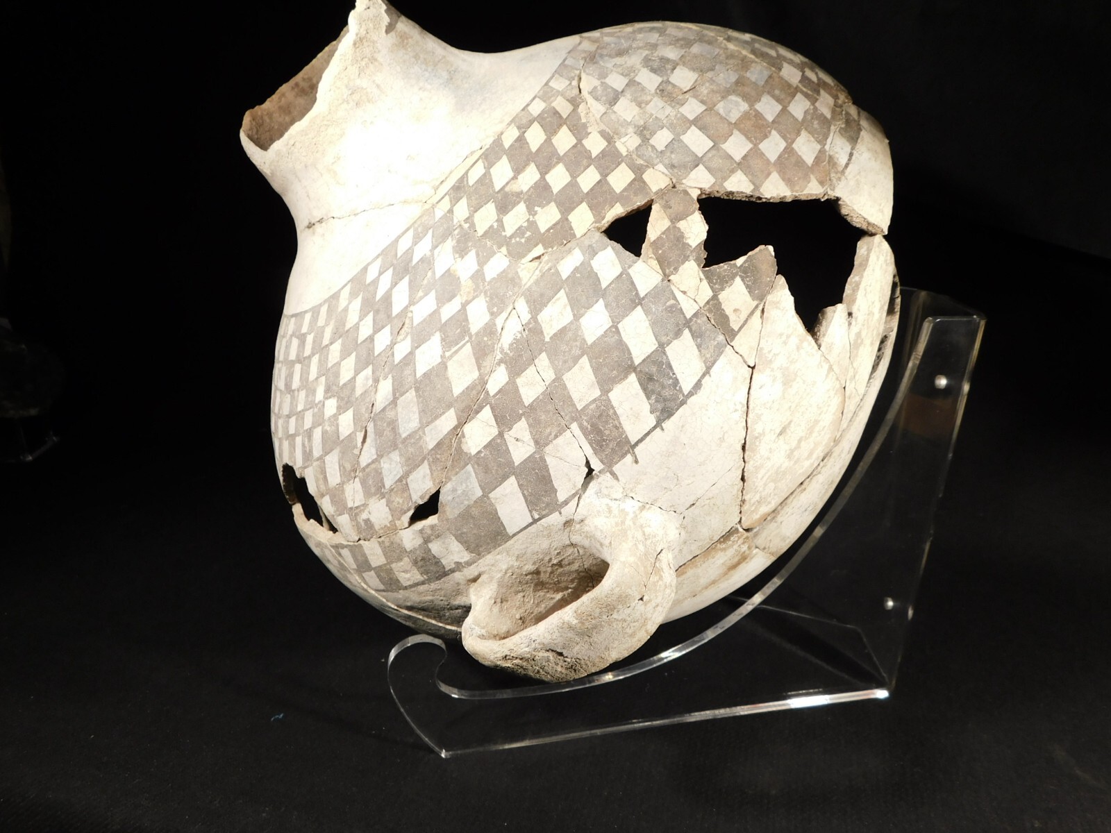 Easel Display Stand Clear Lucite X Large Size Wall Mountable