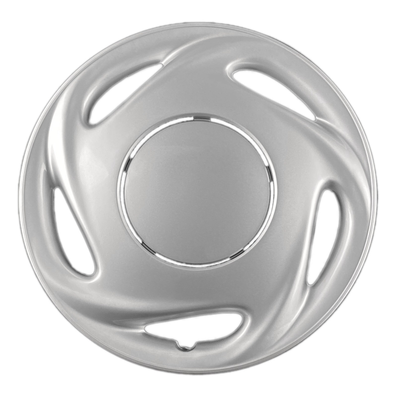 Set of (4) 14" Silver Hubcap Replacements for 1993-2002 Toyota Corolla