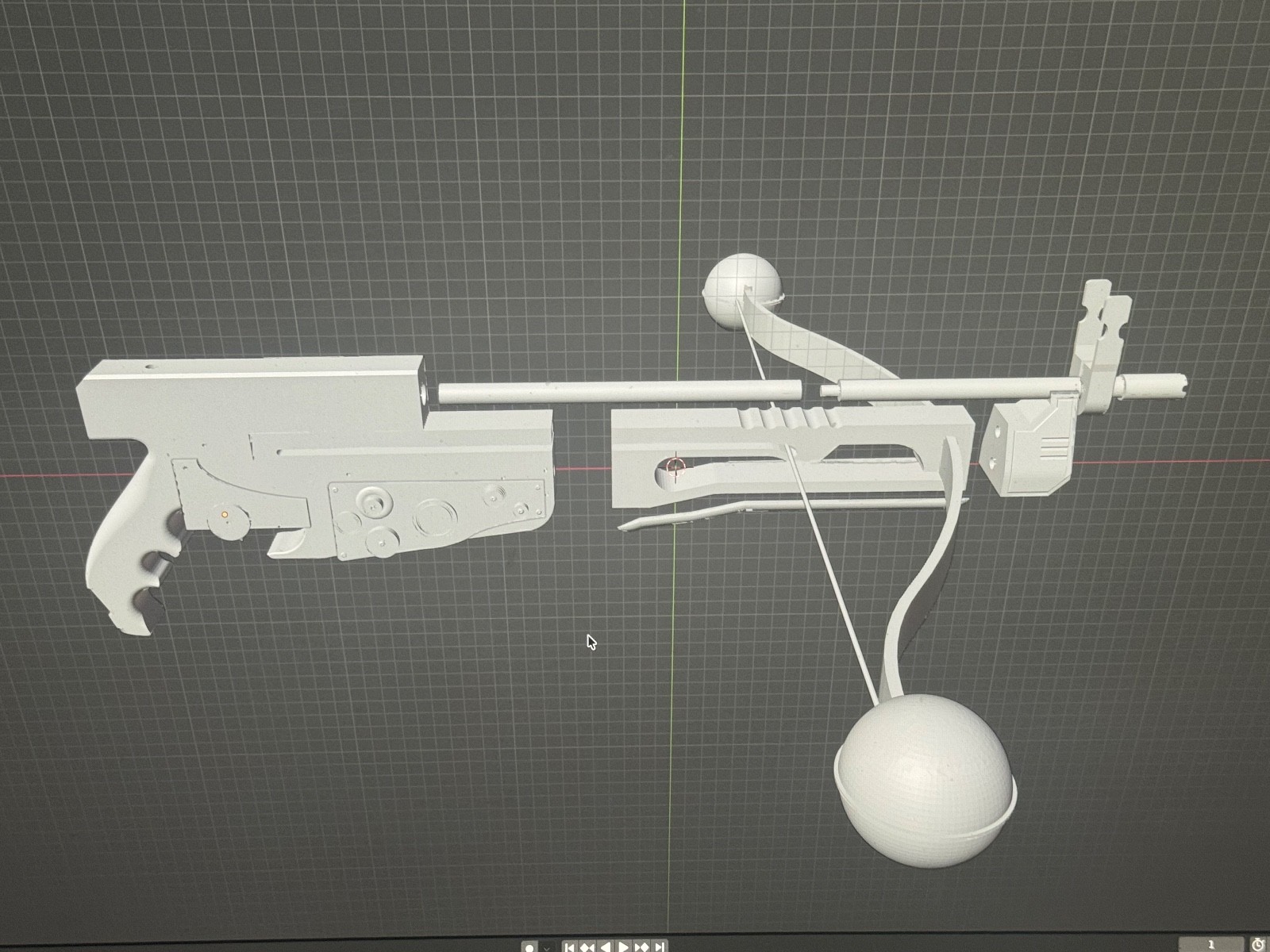 Chewbacca 1:1 Scale Bowcater Blaster KIT (You Assemble) PLEASE READ DESCRIPTION