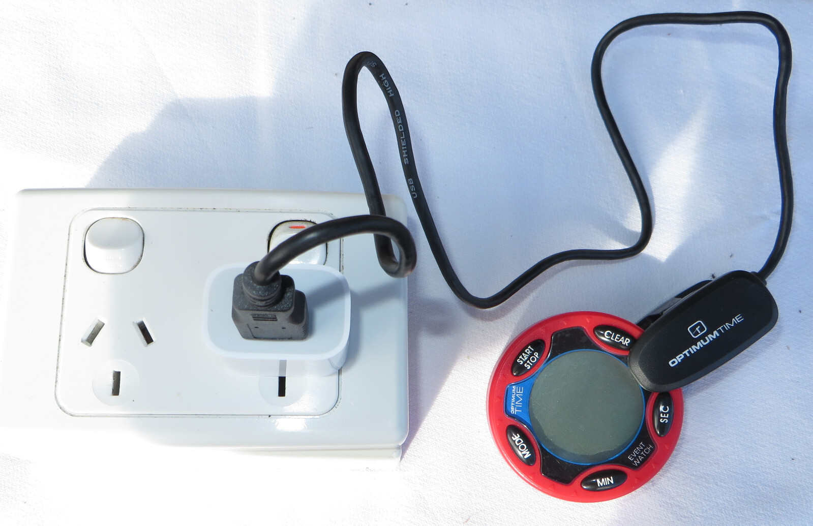 Optimum Time 14 Series Watches - Spare USB Charging Clamp