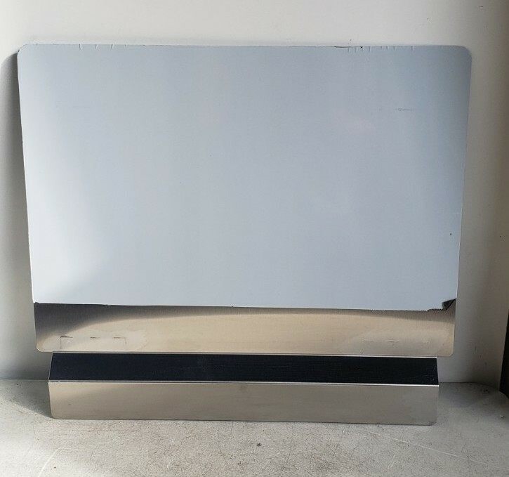 FMP Commercial Stainless Steel Fryer Splash Guard 20.5"L x 18"H