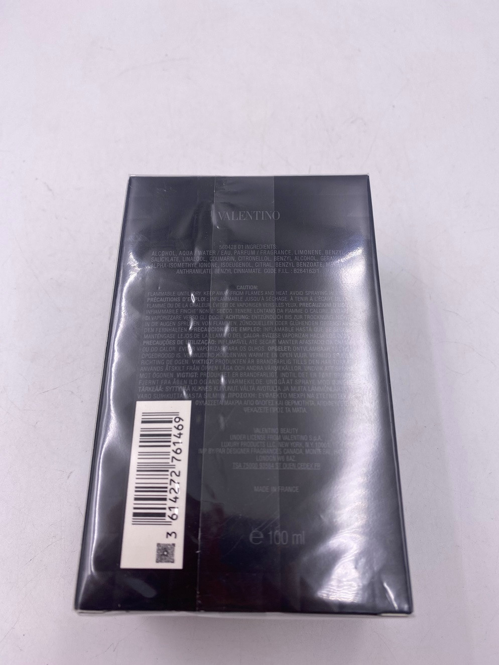 New Valentino Uomo Born In Roma 3.4 oz. Eau de Toilette Spray for Men in Box