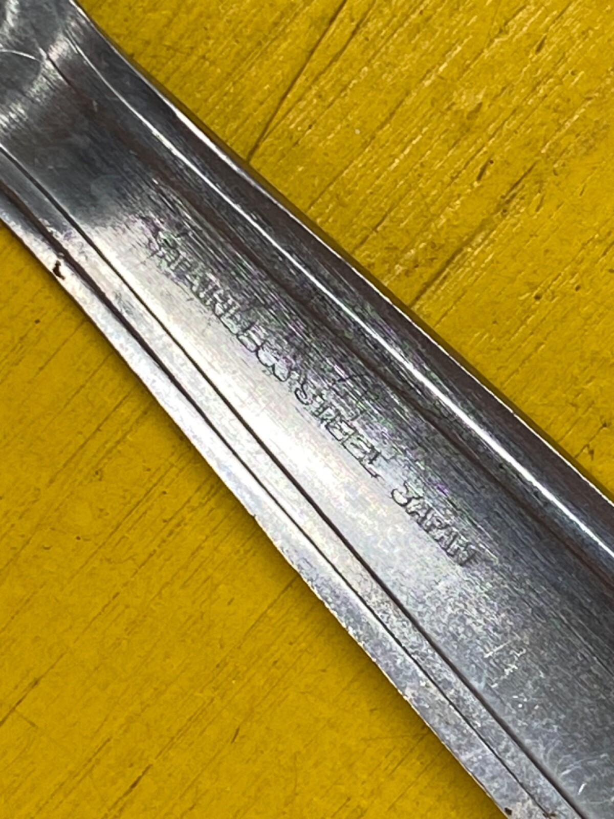 Vintage Mess Kit Camping Silverware Spoon Utensil Stainless Japan military?