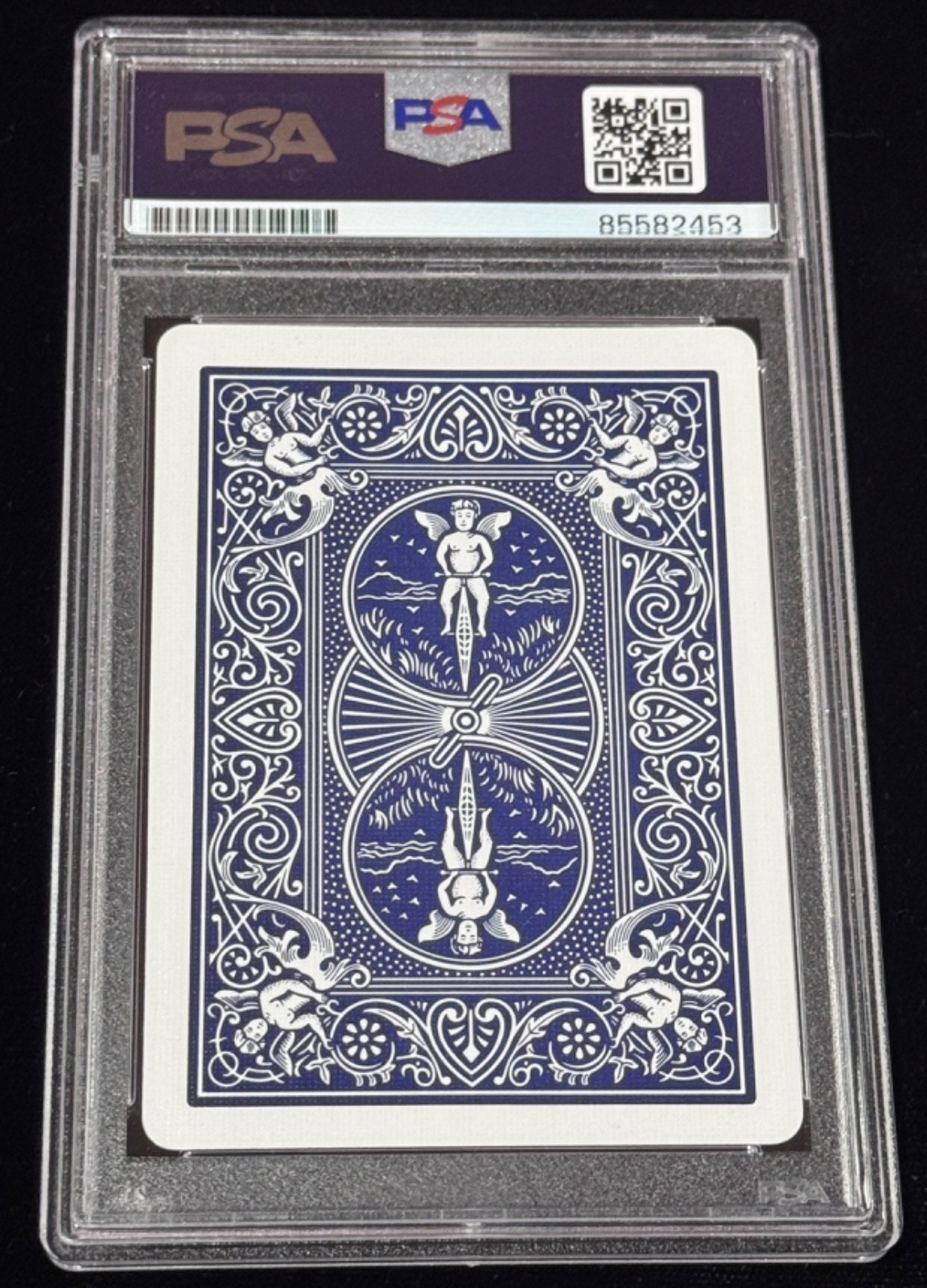 Autographed Alex Vraciu WWII Fighter Pilot 19 Victories Signed Ace Card Auto PSA