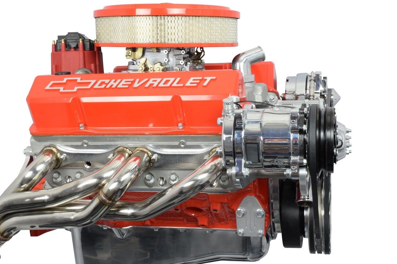 SBC Sanden 508 A/C Compressor Bracket Long Water Pump Small Block 350 Chevy ICT