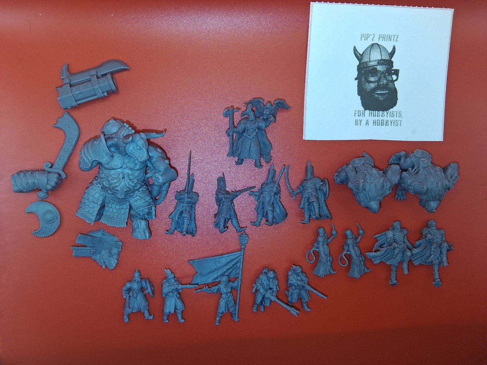 Compatible W/ Trench Crusade Iron Sultanate Extra Models with All Bases