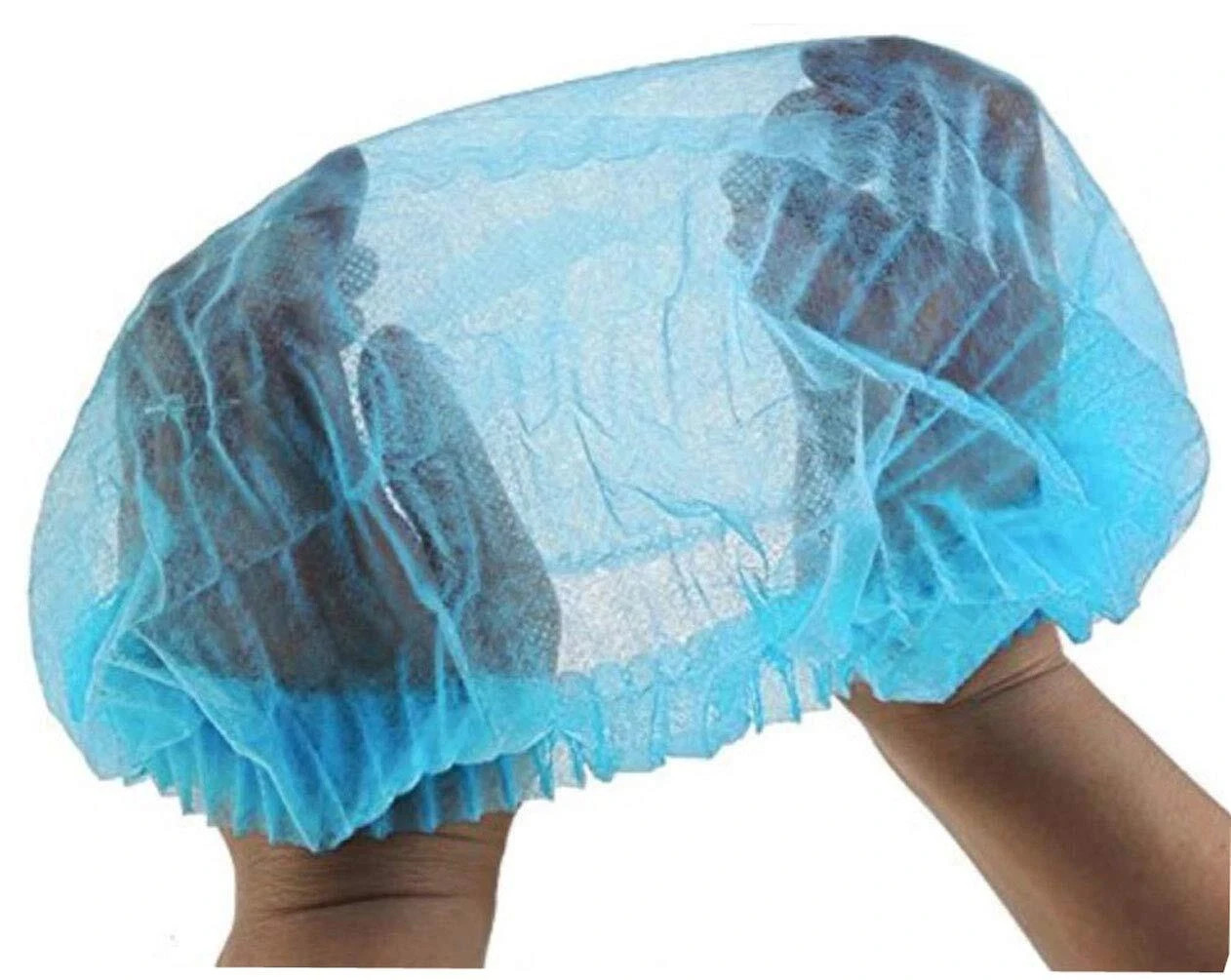 **Case of 1000** Disposable Bouffant Cap Head Cover Hair Net Non Sterile