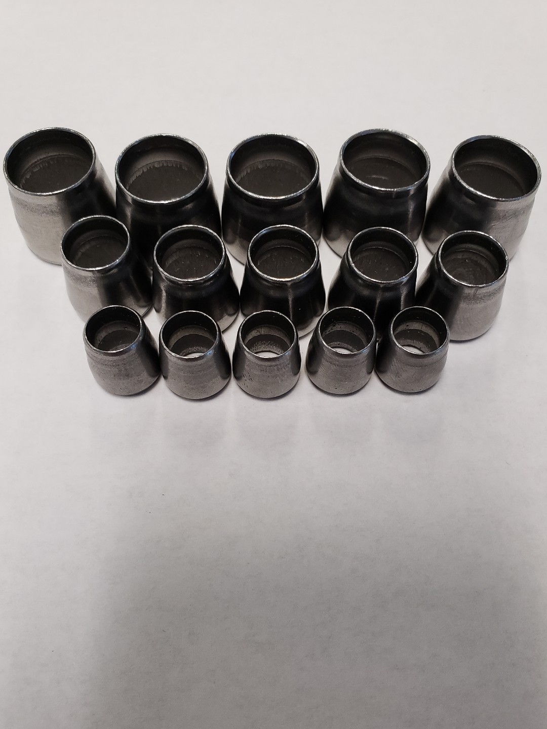 15 pack round metal axe and hammer wedges