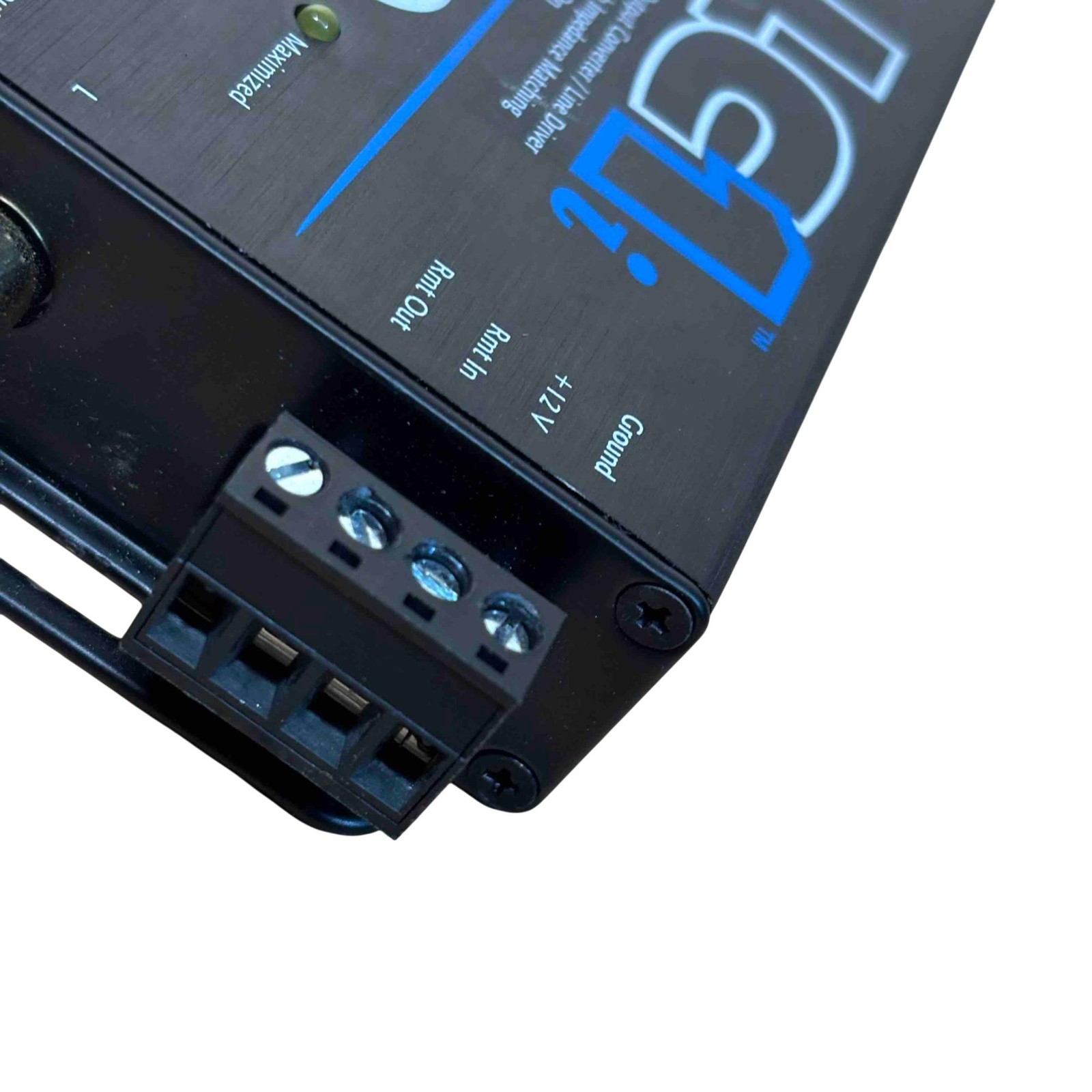 Audio Control LC1i Black 2-Channel Line-Output Converter/Line Driver