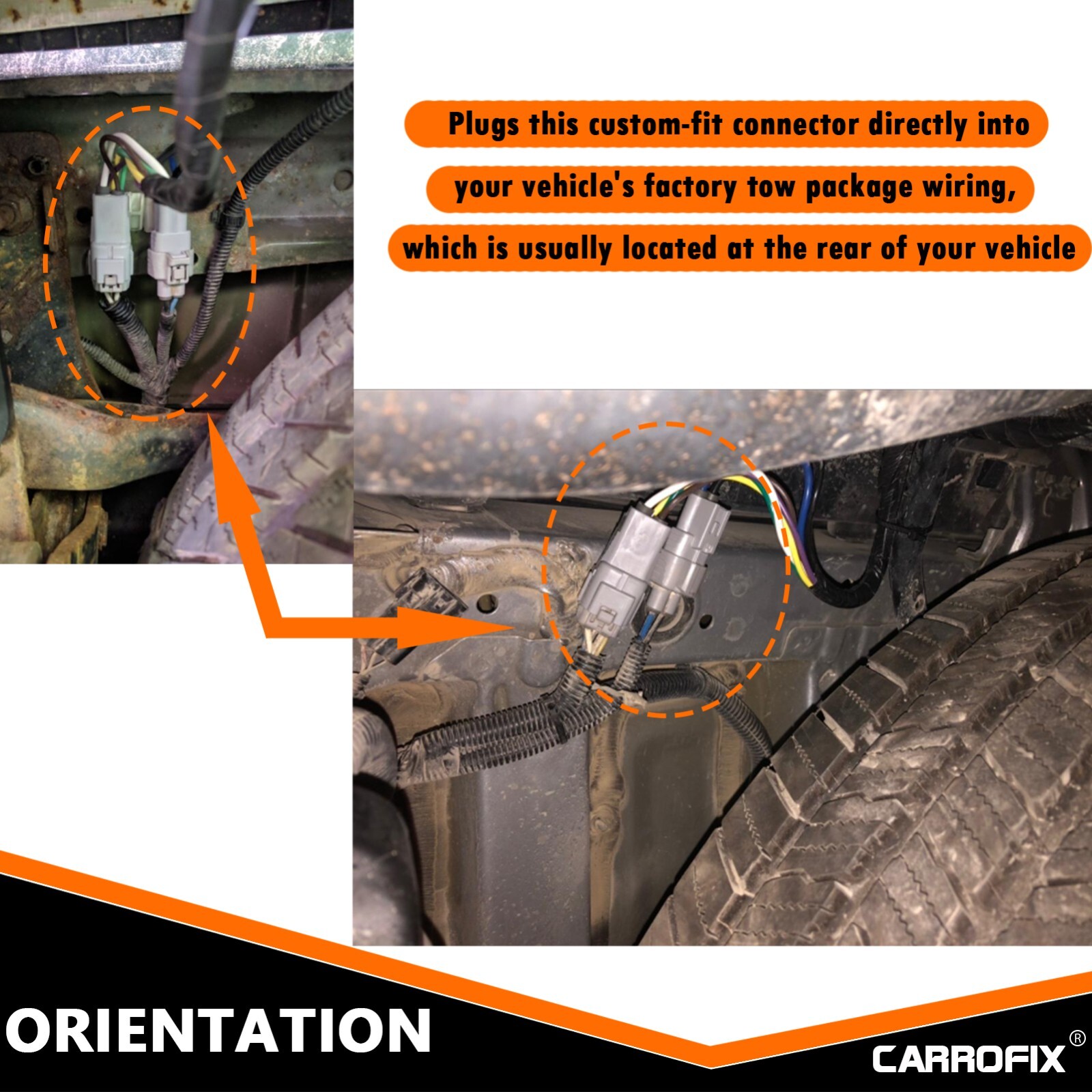 Multi-Tow 7 Blade and 4-Way Flat Trailer Connector for 2007-2013 Toyota Tundra