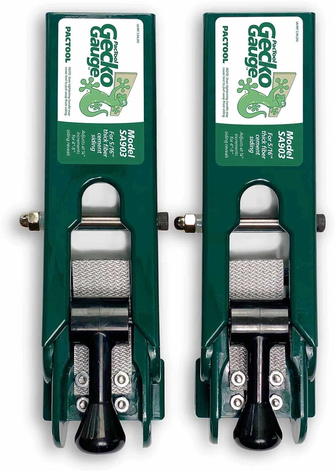 PacTool SA903 Gecko Gauge Siding Mounting Kit - For Use with 5/16-Inch Fiber Cem