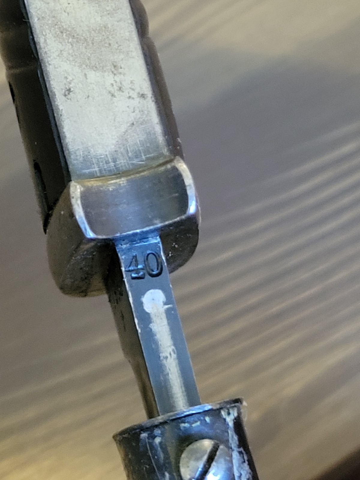 EXCELLENT WWII German K98 Combat Bayonet by WKC Matching Numbers w/Frog!